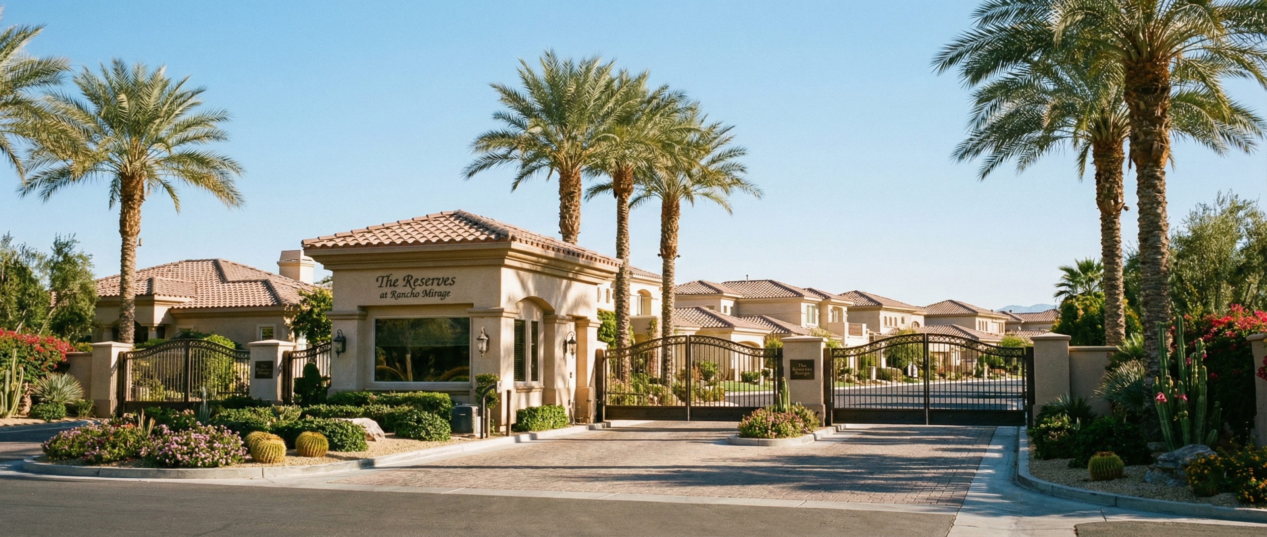 Gated Community Entrance