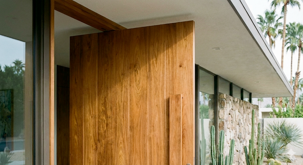 Solid Wood Pivot Door